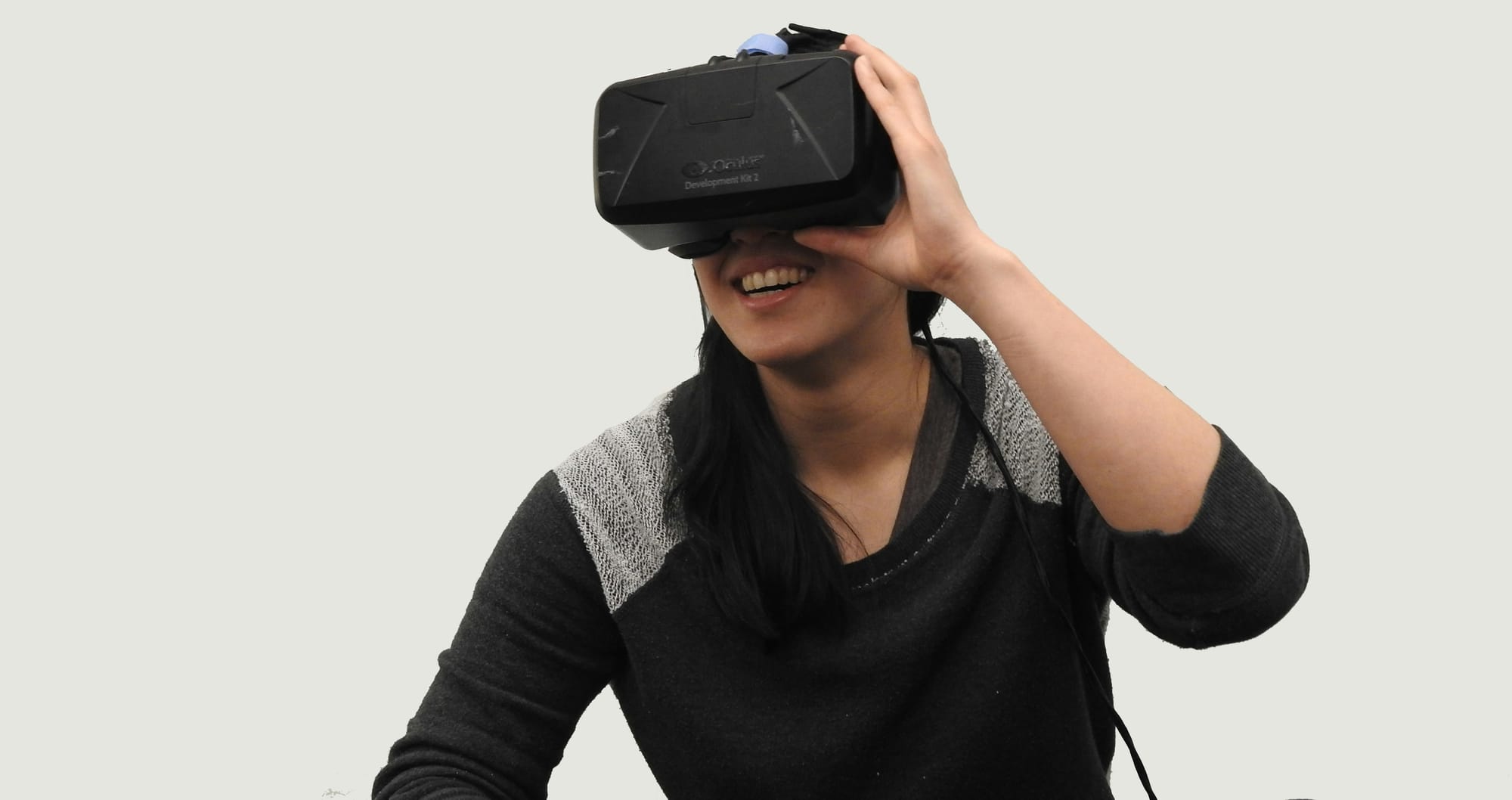 woman attending Virtual Reality For Training Employees