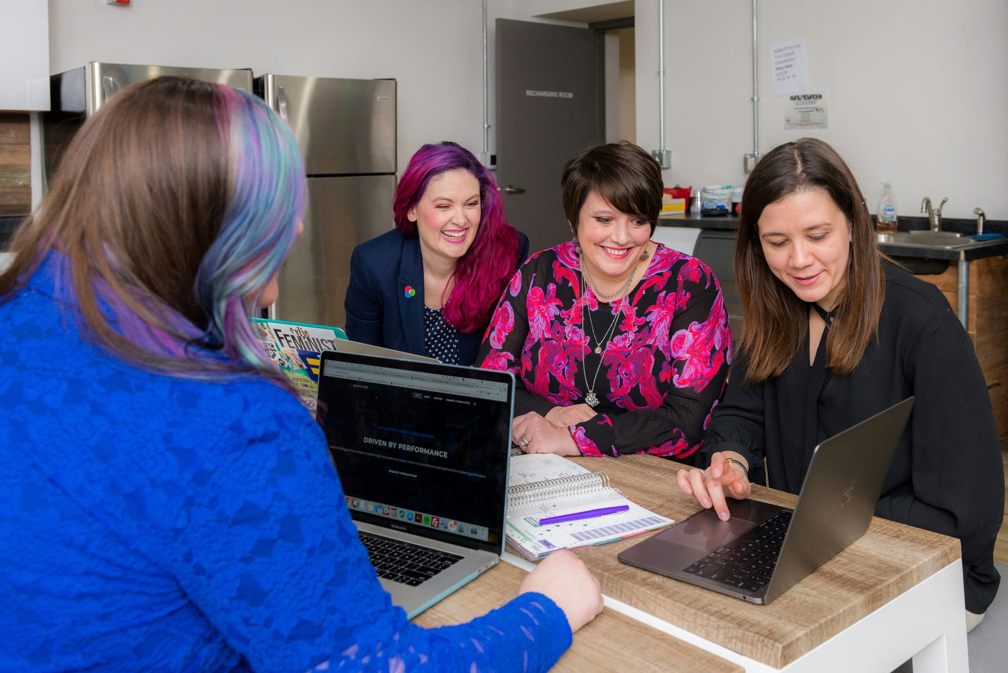 woman happy after attending Virtual Reality For Training Employees